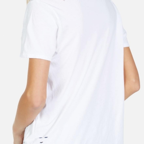 Lauren Moshi Distressed Wolf Rainbow tee - Picture 2 of 8